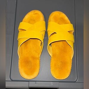 Yellow Chaco Slip-Ons
